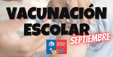 VACUNACIÓN ESCOLAR
