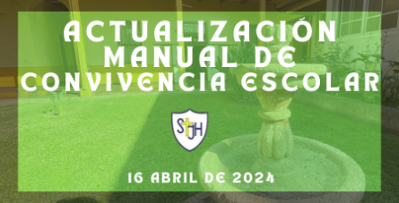 ACTUALIZACIÓN MANUAL DE CONVIVENCIA ESCOLAR 2024